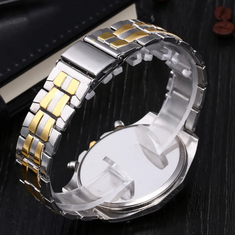 Classic quartz wristwatch for men