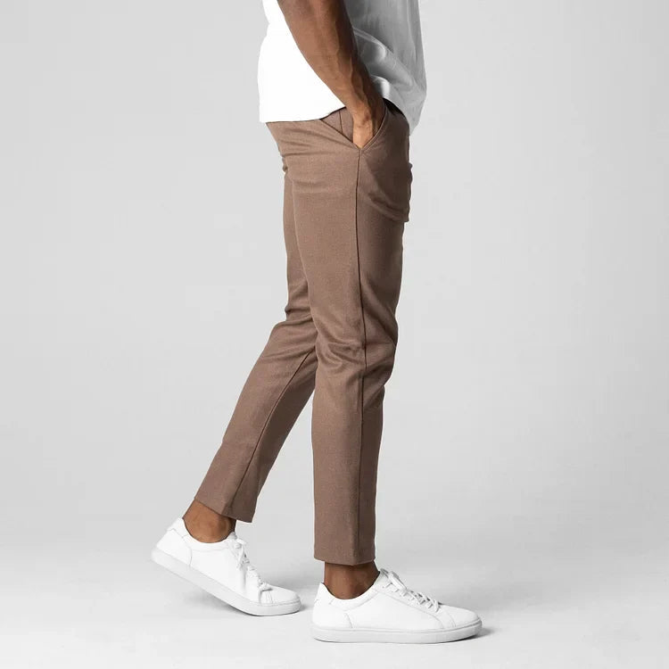 Premium Slim trousers with elongated effect (Free delivery)