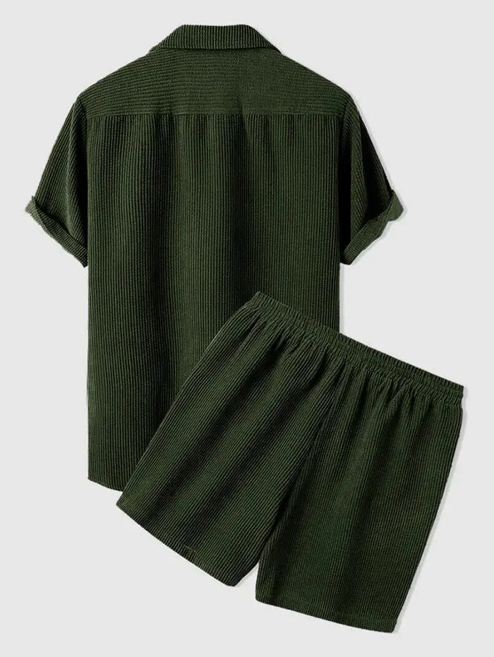 Luxury Ribbed Velvet Set