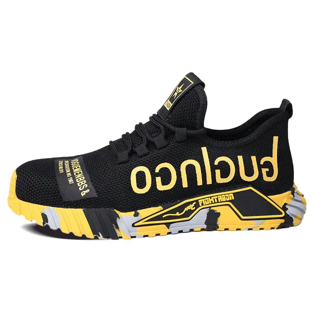 Indestructible hard-wearing shoes for men