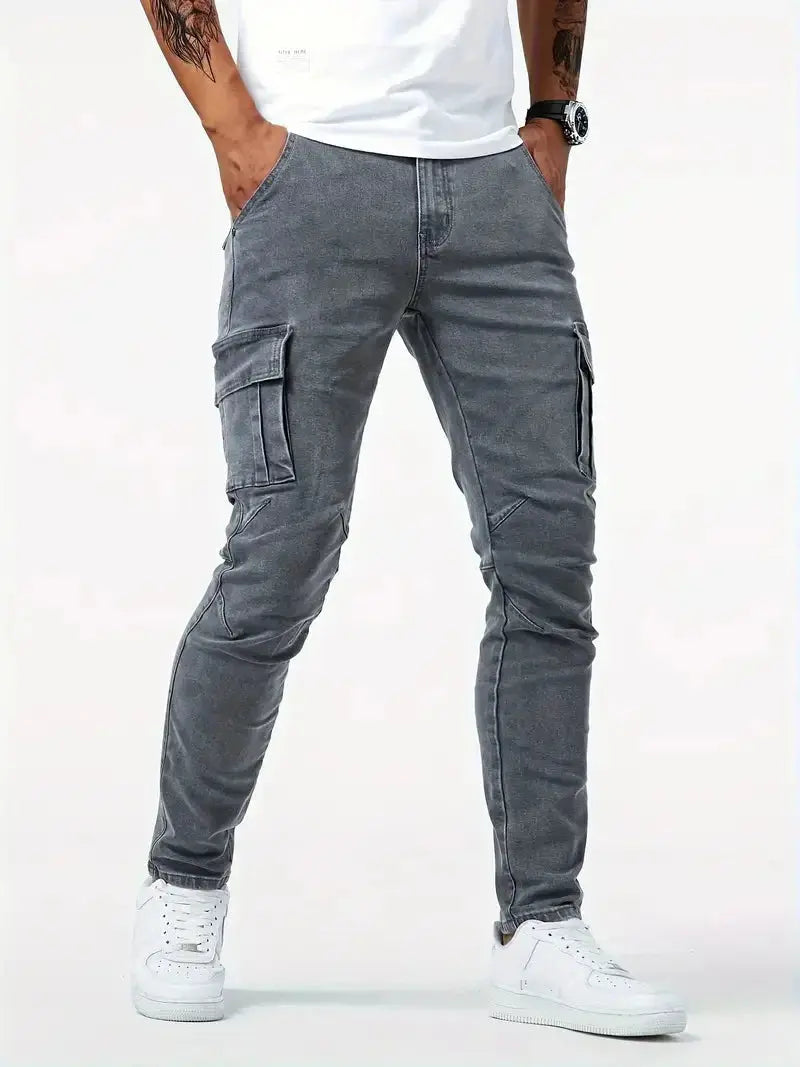 Belmont Denim Cargo Pants