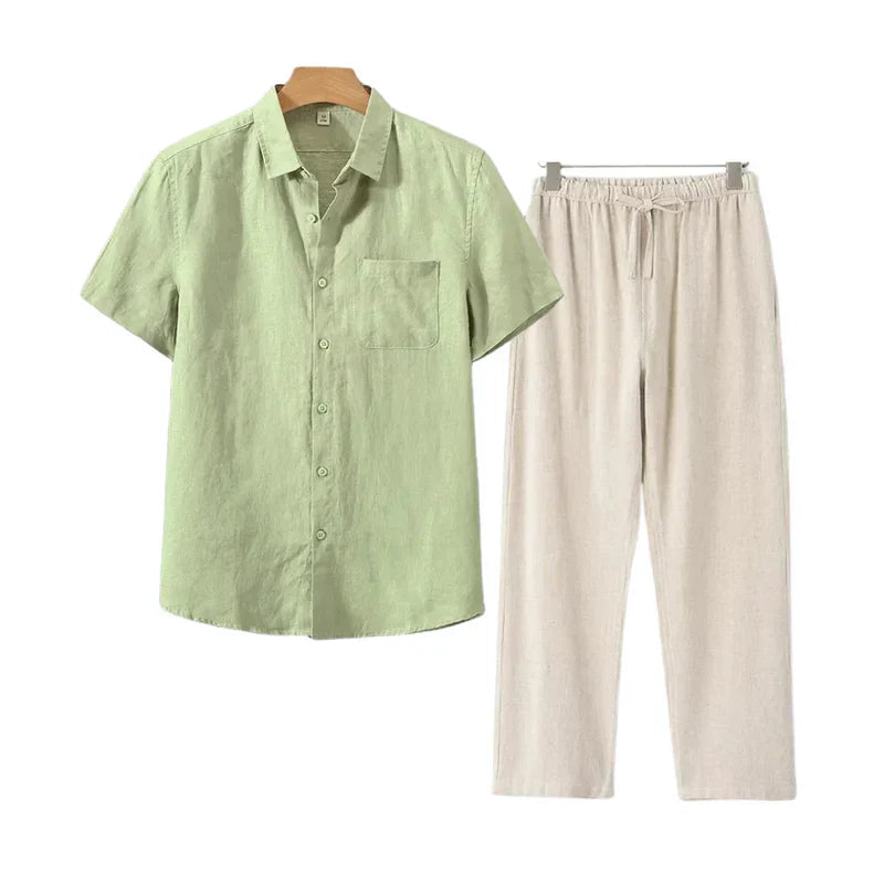 Torino Linen Combo (Short Sleeve)