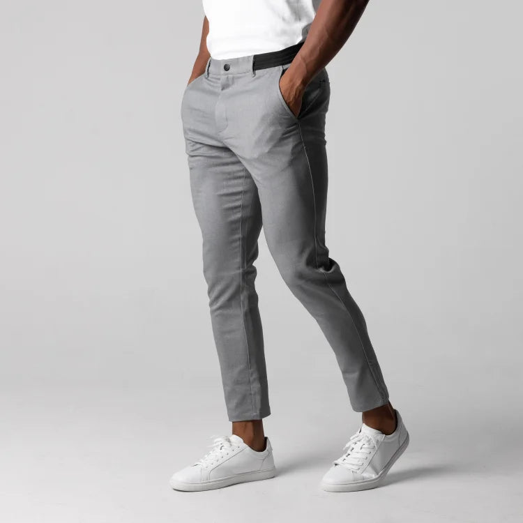 Premium Slim trousers with elongated effect (Free delivery)